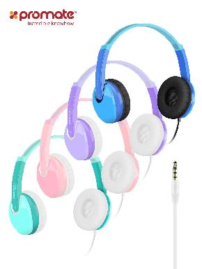 Promate Jamz Casque HiFi stéréo avec micro intégré