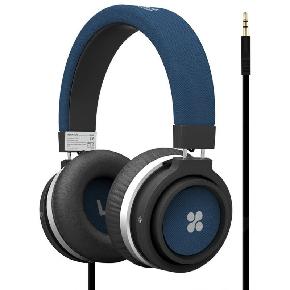 Promate Boom Casque filaire stéréo dynamique Hi-Fi