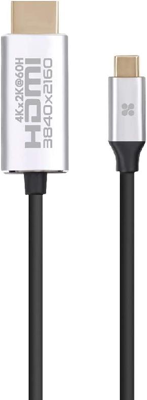 Câble Promate USB-C vers HDMI 1,8 m, HDLink-60H