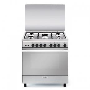 CUISINIERE GLEM 5 FEUX  GAZ SPECIALISTA INOX