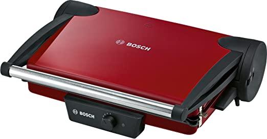 GRILLE A VIANDE BOSCH  1800W AVEC 3 POSITIONS DE GRILL ROUGE