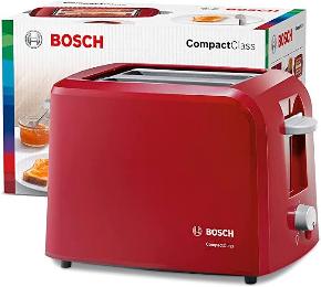 GRILLE PAIN BOSCH 980W ROUGE/GRIS