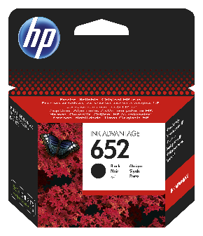 DeskJet Ink Adv. HP 652 Noir 360 pages