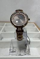 MONTRE FEMME 110 Cadran nacré avec chiffres romains (Or rose